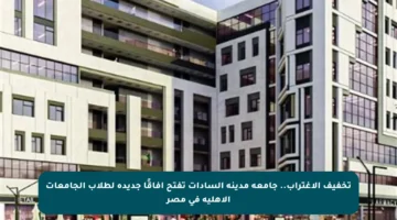 تخفيف الاغتراب.. جامعة مدينة السادات تفتح آفاقًا جديدة لطلاب الجامعات الأهلية في مصر